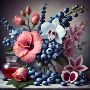 Imagen de HIBISCUS, ORQUIDEAS Y ARANDANOS 250gr