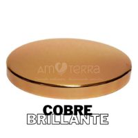 Imagen de TAPA LISA 8,7CM - COBRE BRILLANTE