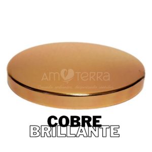 Imagen de TAPA LISA 8,7CM - COBRE BRILLANTE