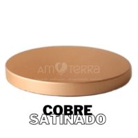 Imagen de TAPA LISA 8,7CM - COBRE SATINADO