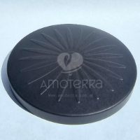Imagen de TAPA SUNFLOWER - NEGRO SATINADO