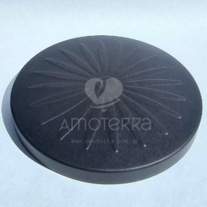 Imagen de TAPA SUNFLOWER - NEGRO SATINADO