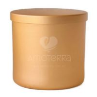 Imagen de TACHO CHICO CON TAPA LISA COBRE SATINADO