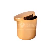 Imagen de TACHO MINI CON TAPA LISA - COBRE BRILLANTE