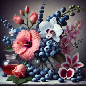 Imagen de HIBISCUS, ORQUIDEAS Y ARANDANOS 100gr