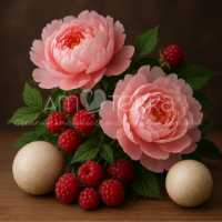 Imagen de FRAMBUESAS, PEONIAS Y MUSK 250GR