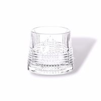 Imagen de VASO WHISKY  GIRATORIO RAYAS